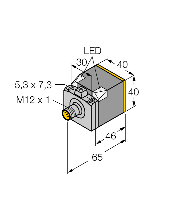 Ident BI15-CP40-Y1X no 10110 Details about   TURCK Inductive sensor Type 