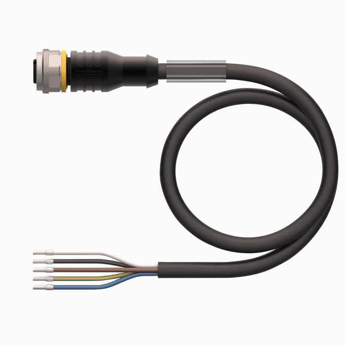 Turck RS 4T-4 U2088 Sensor Cable Cord Set 250v 4a 4 pin RS4T-4 3 wire 4m New 