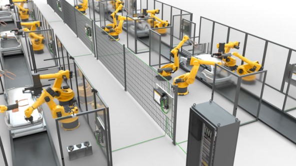 Robot welding cells networked Ethernet - – Your Global Partner