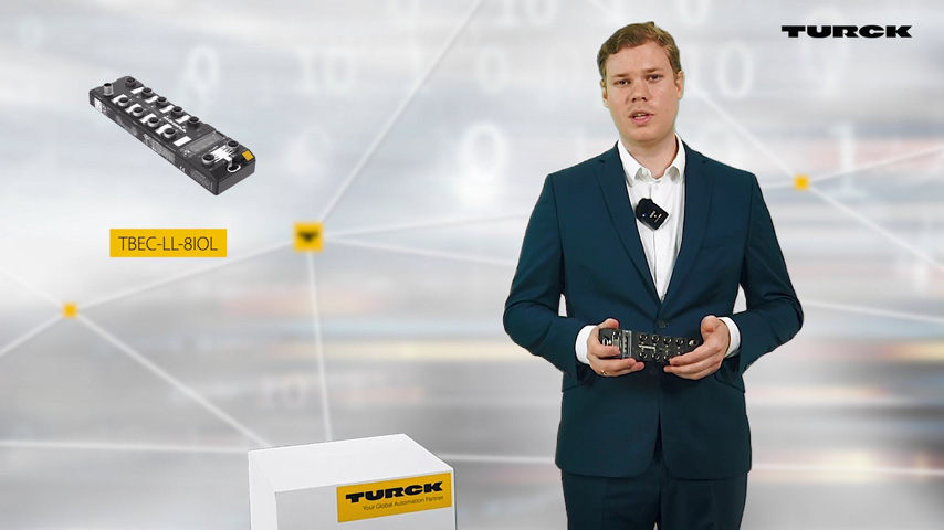 Elevator Pitch: EtherCAT Block I/O with Eight IO-Link Masters