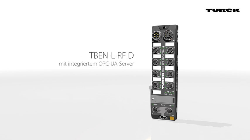 Kompakte IP67-RFID-Module mit OPC-UA-Server
