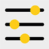 Simple parameterization icon