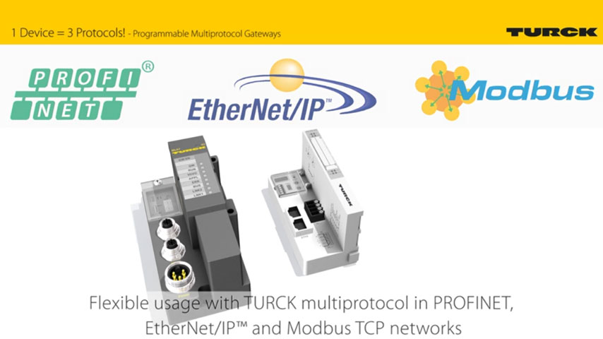 Programmierbare Ethernet-Gateways in IP20 und IP67